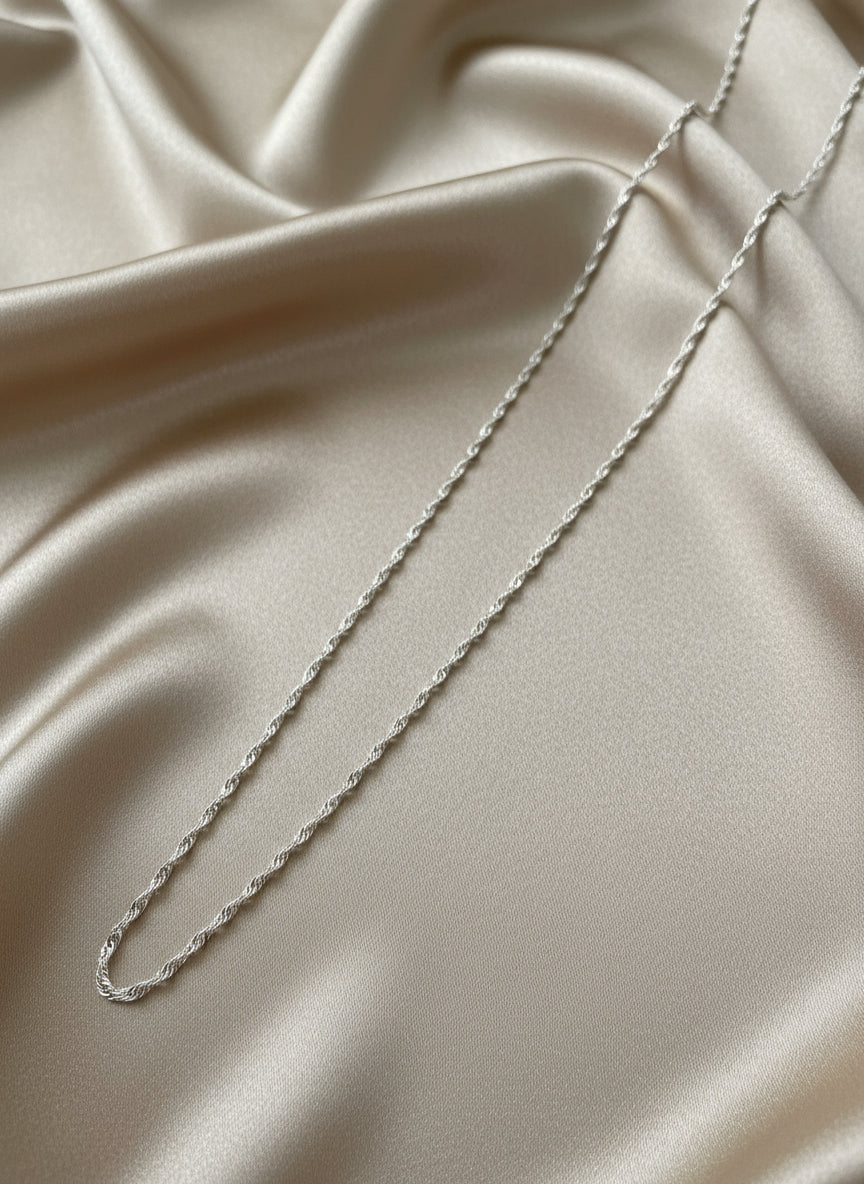 Silver Singapore Chain