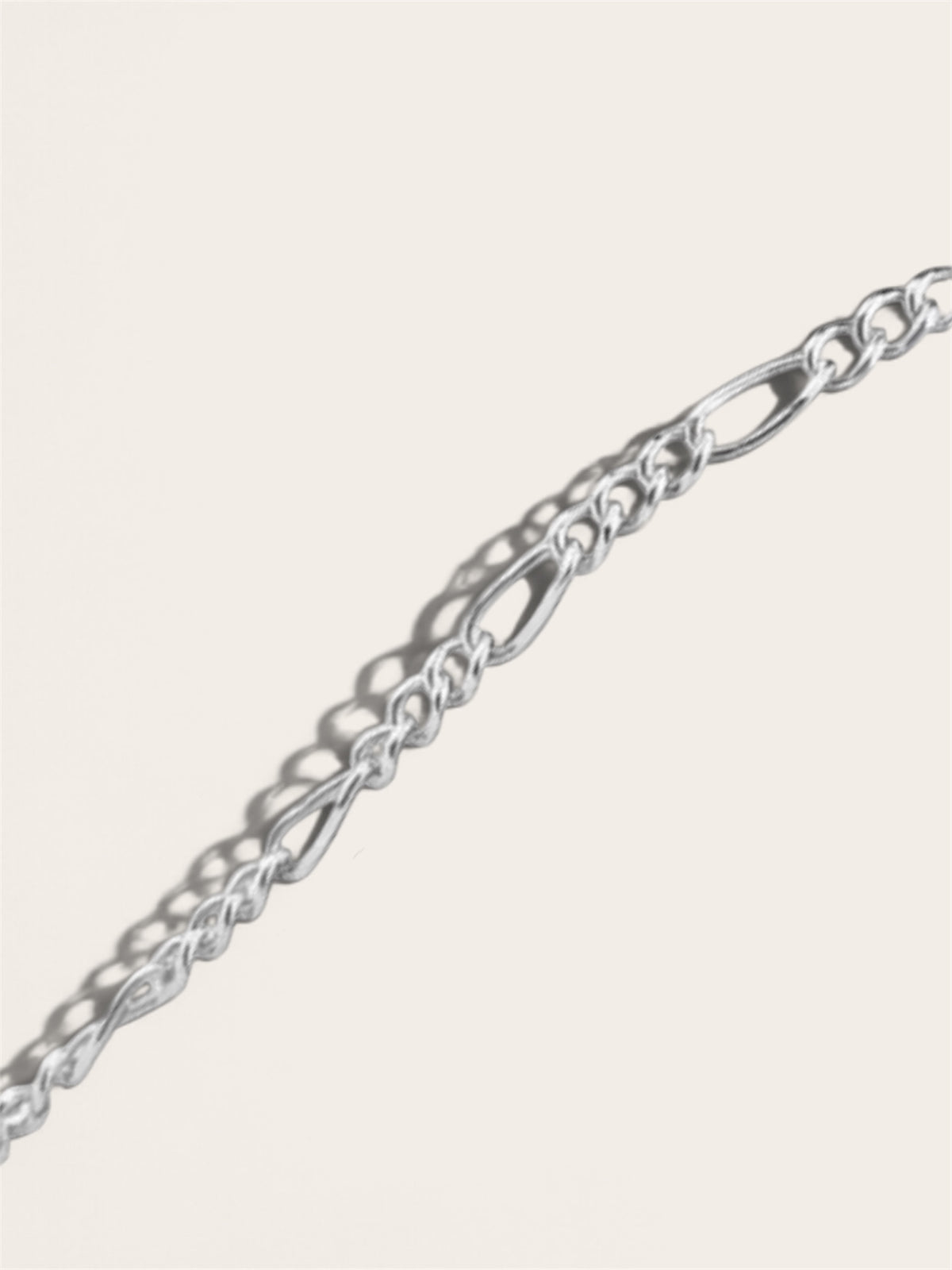 Silver Figaro Chain