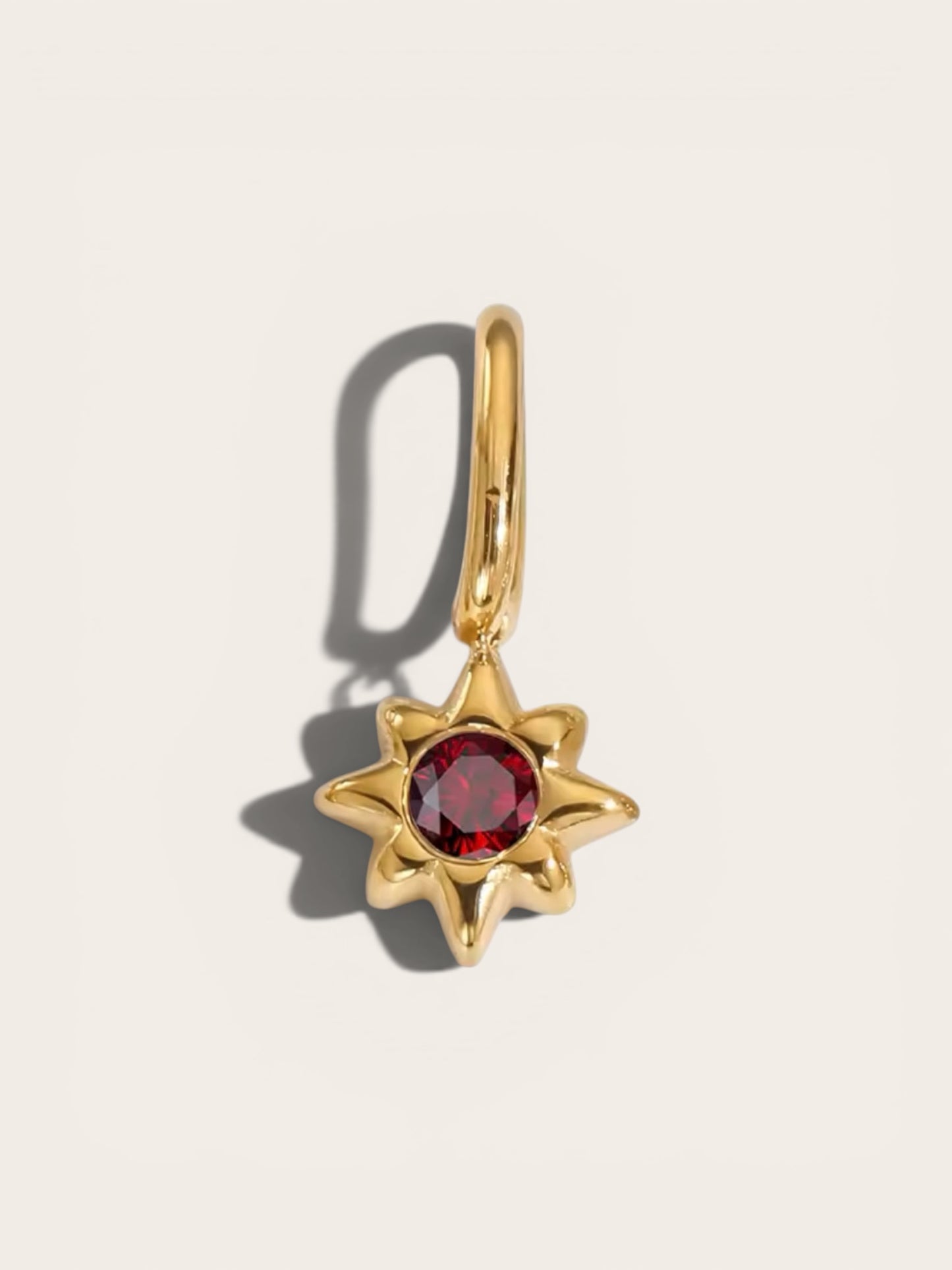 Mini Star Birthstone Pendants