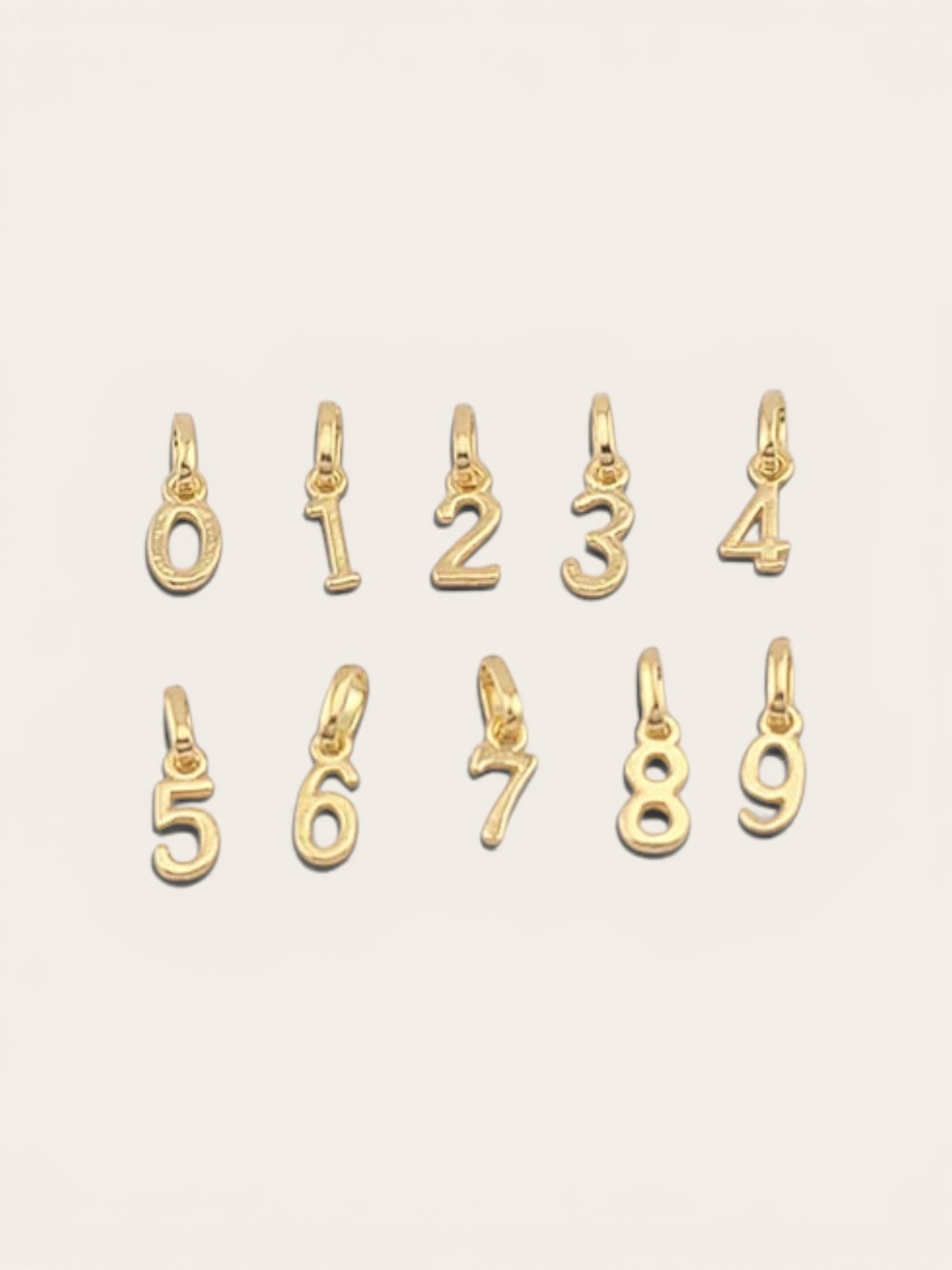 Number Pendants