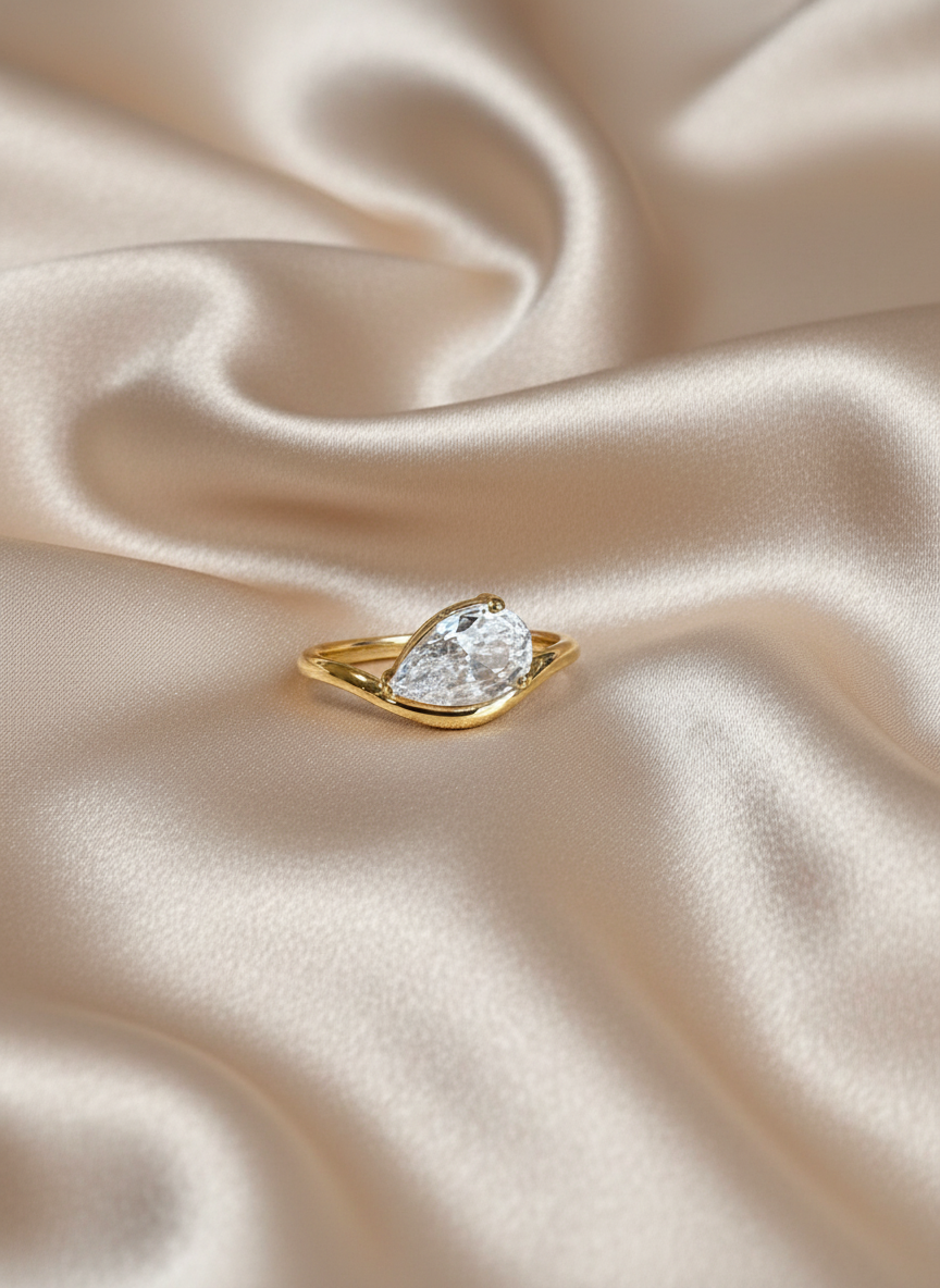Teardrop Ring