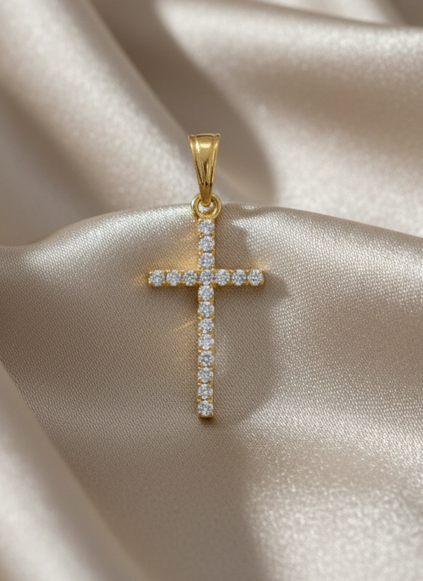 Diamond Cross Pendant