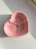 Duo Toned Love Necklace
