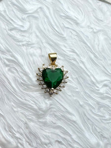 Emerald Heart Pendant