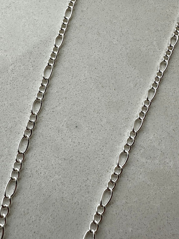 Silver Figaro Chain
