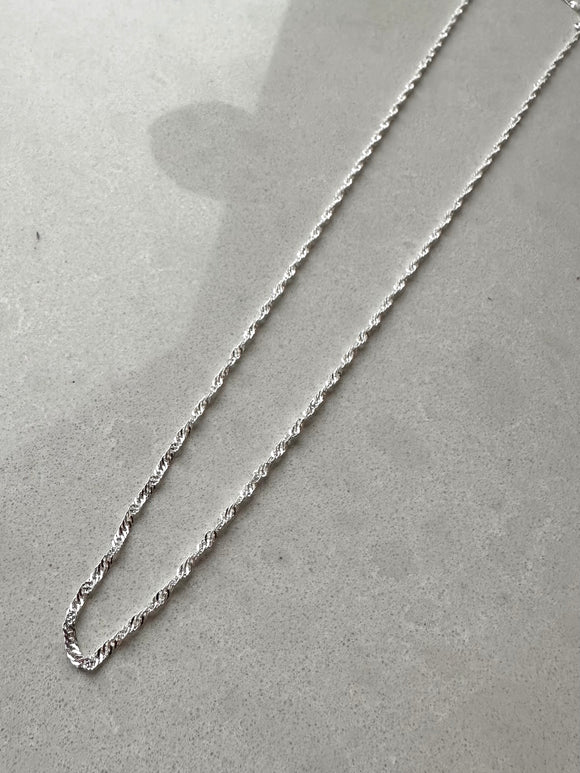 Silver Singapore Chain