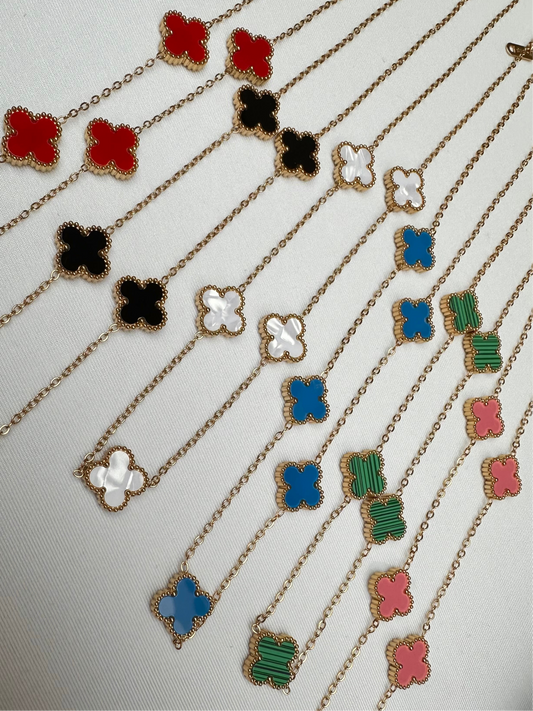 Multiple Clover Necklace