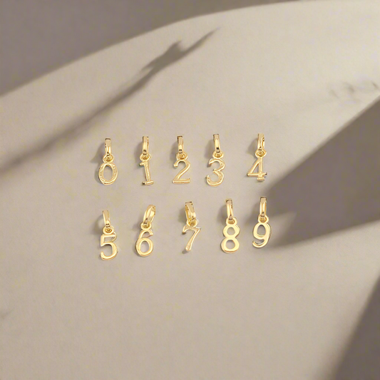 Number Pendants