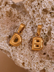 Mini Bubble Letter Pendants