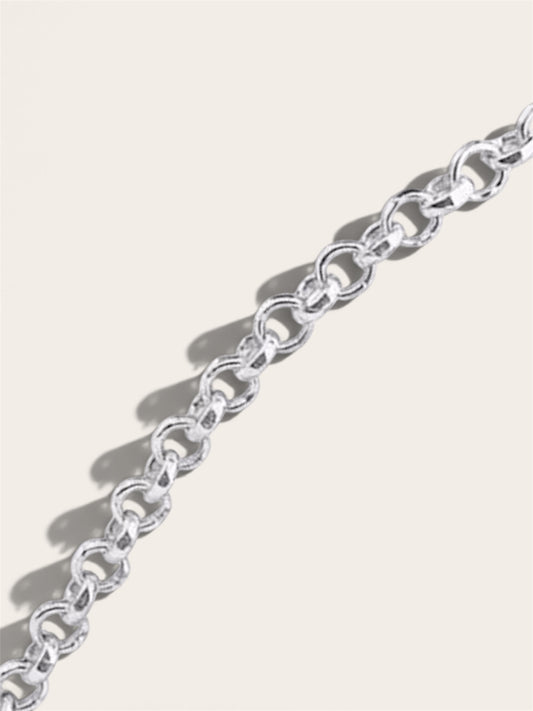 Silver Rolo Chain