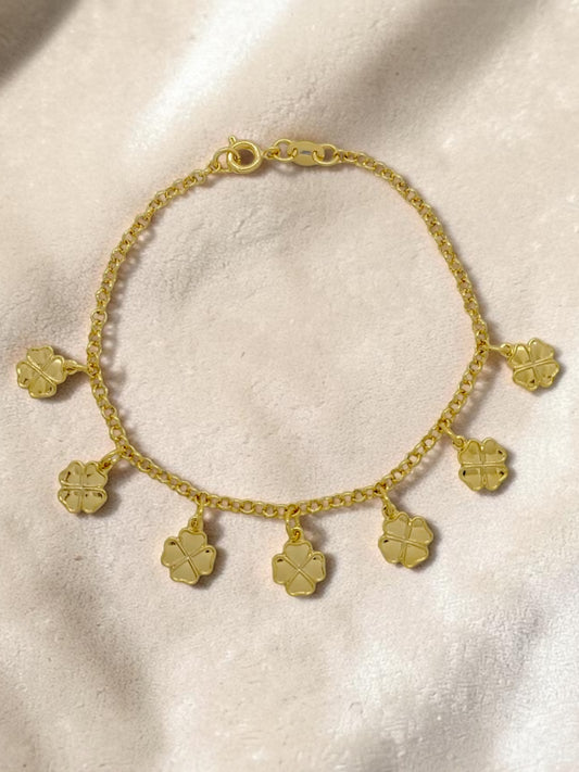 Clover Charm Bracelet