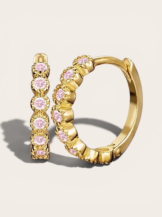 Blush Hoops