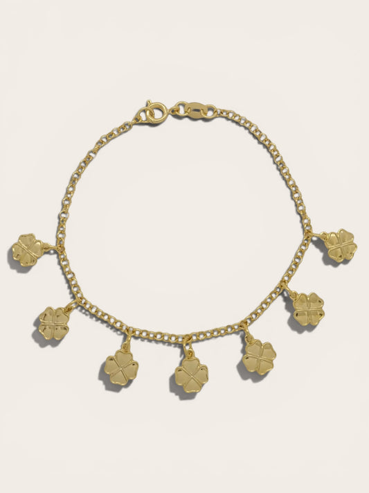 Clover Charm Bracelet