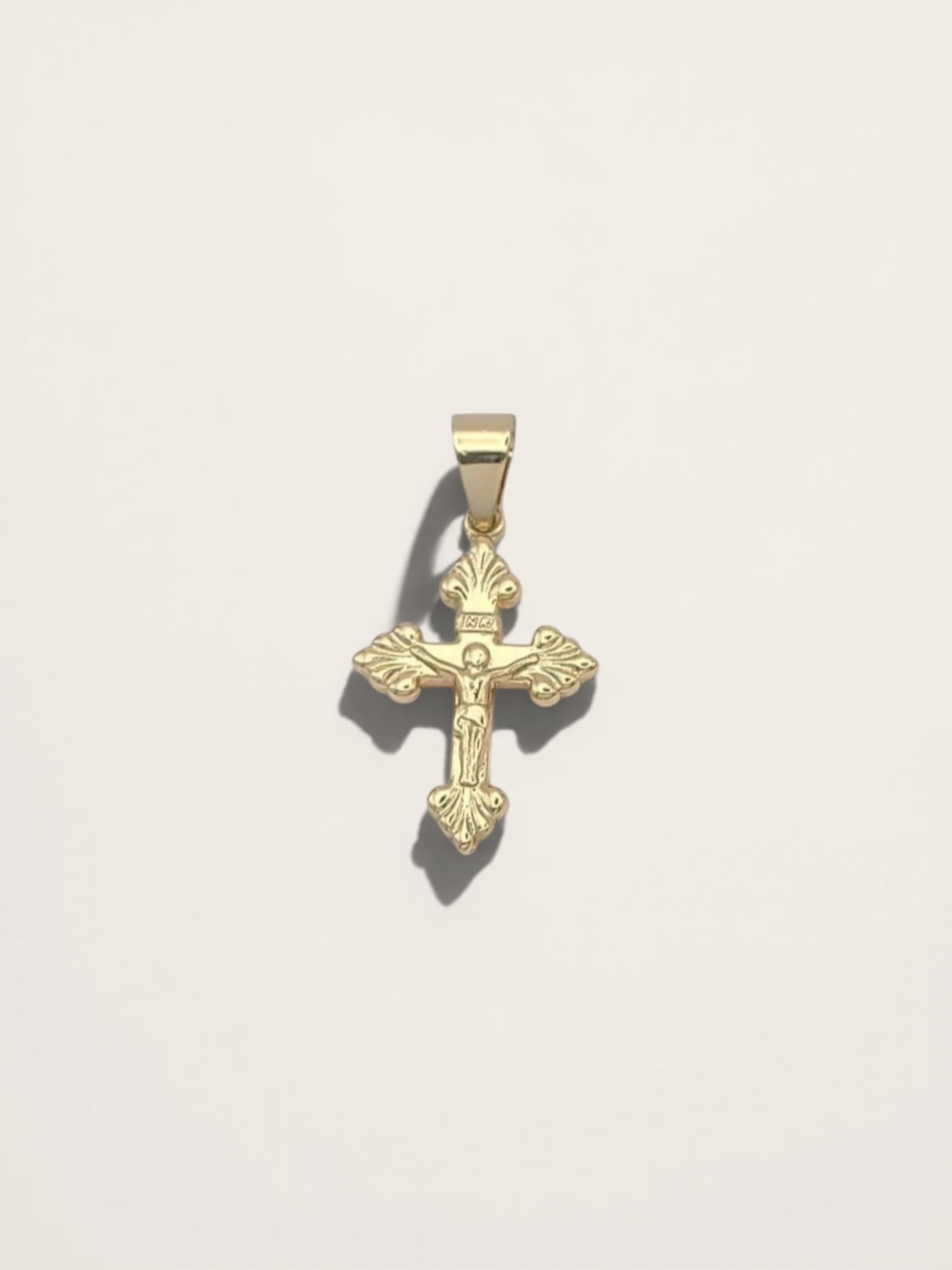 Mini Roman Cross Pendant