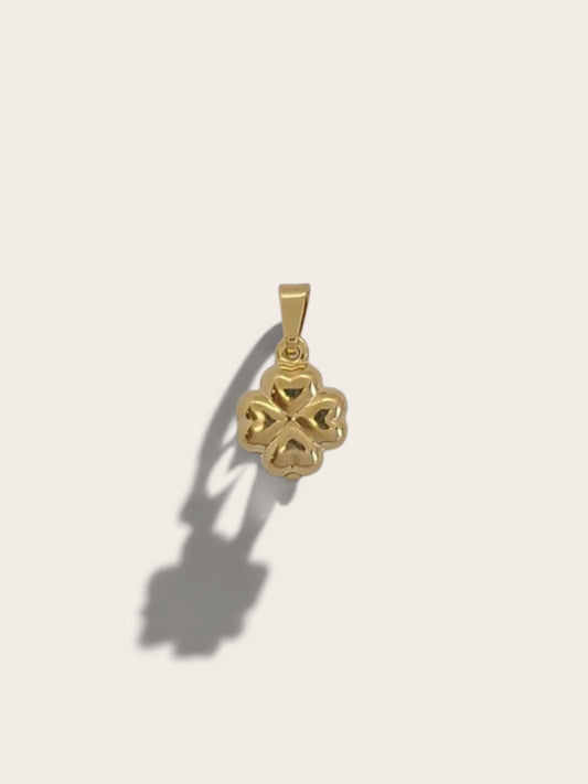 Mini Puffy Clover Pendant