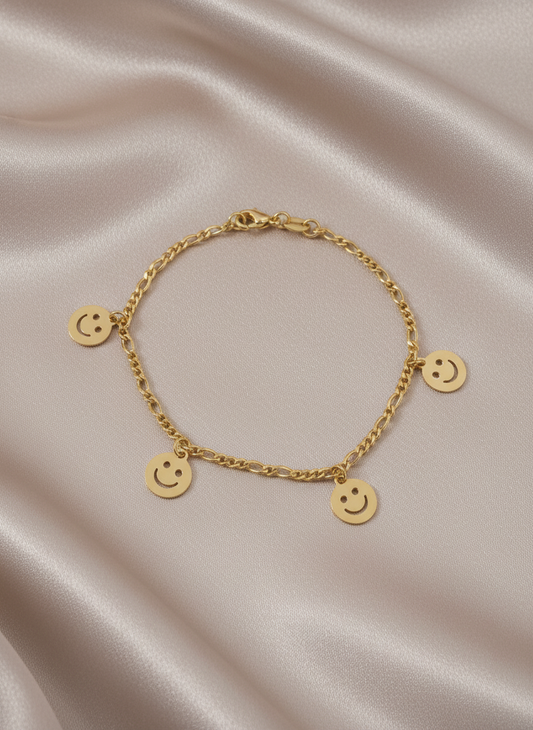 Smiley Charm Bracelet