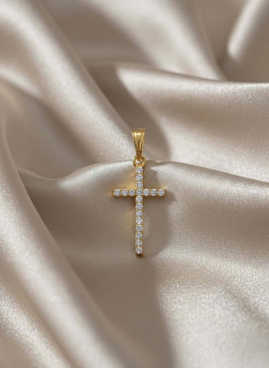 Diamond Cross Pendant