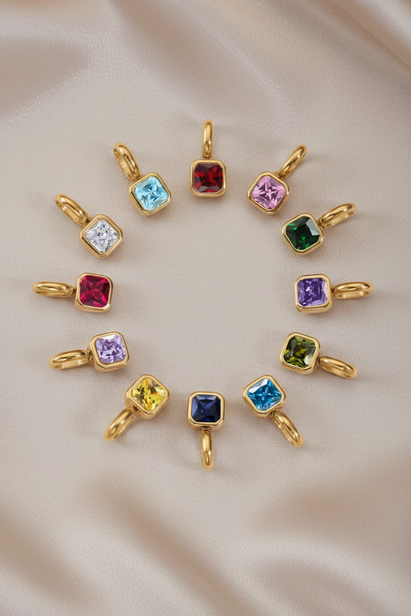 Mini Birthstone Pendants