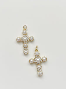 Pearl Cross Pendant