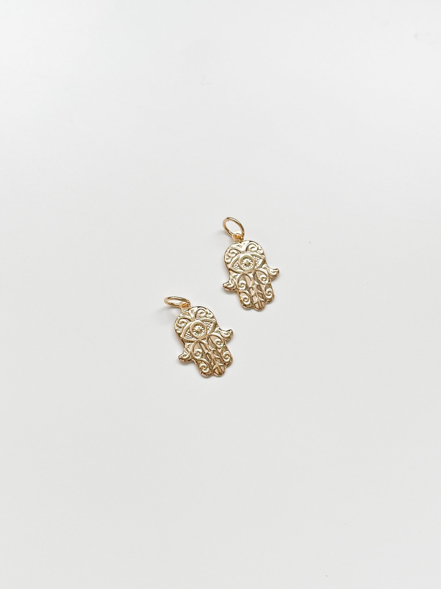 Detailed Hamsa Hand Pendant